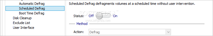 Showing the Smart Defrag scheduled tasks